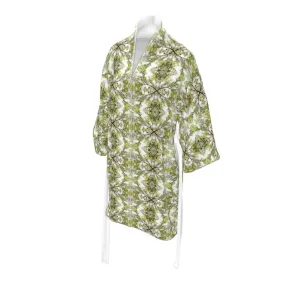 Spring Pine Tree Branch Kimono