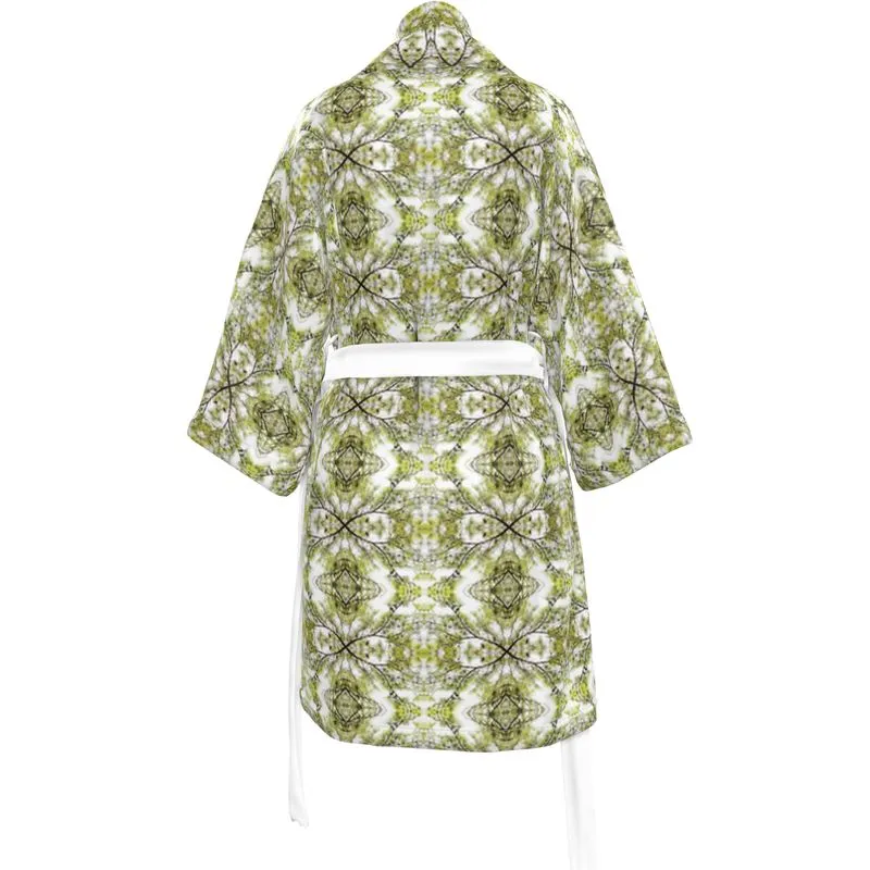 Spring Pine Tree Branch Kimono