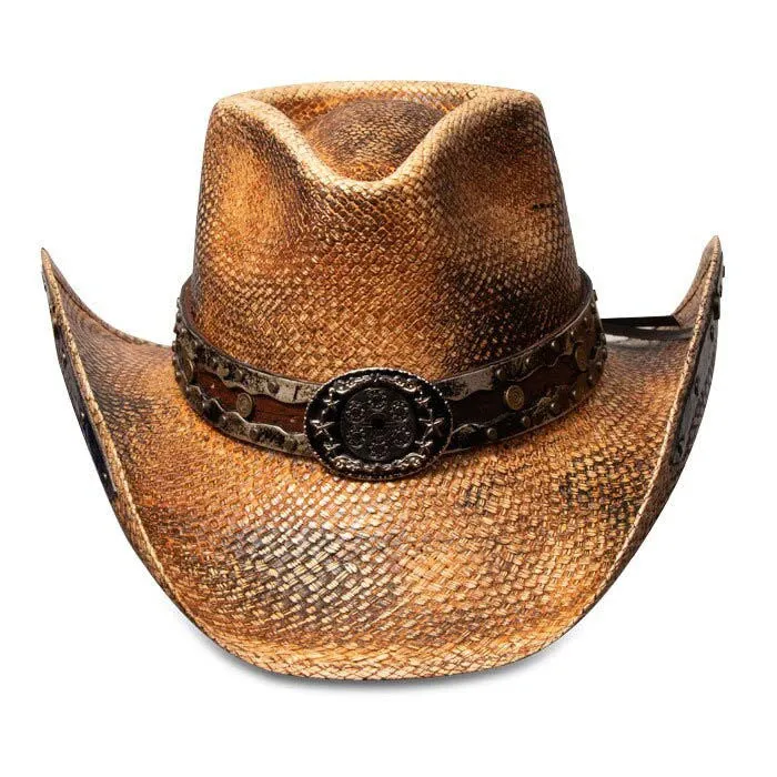 Stampede Hats - "Bullets" Genuine Panama Straw Cowboy Hat