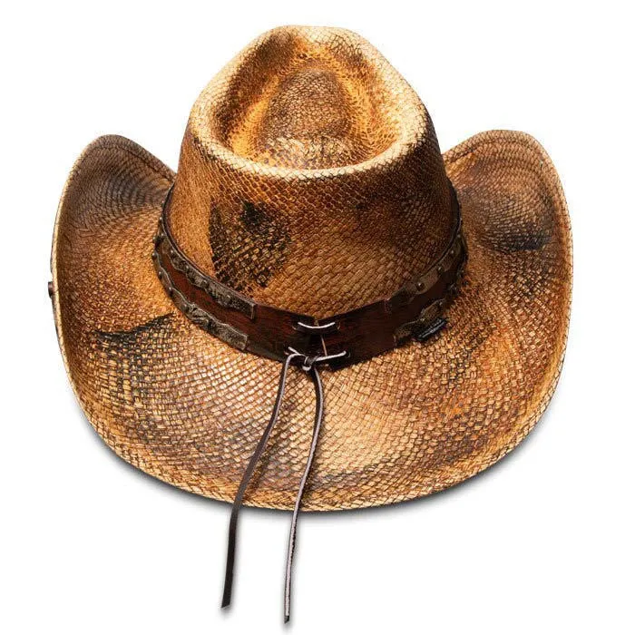 Stampede Hats - "Bullets" Genuine Panama Straw Cowboy Hat