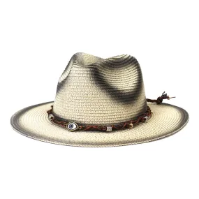 Straw Cowboy Hats Men and Women Beach Hat Outdoor Straw Hat