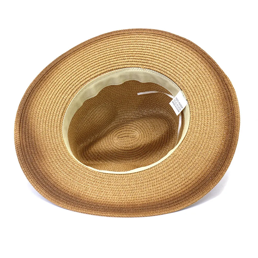 Straw Cowboy Hats Men 'S Ladies New Outdoor Seaside Sun Protection Sunshade