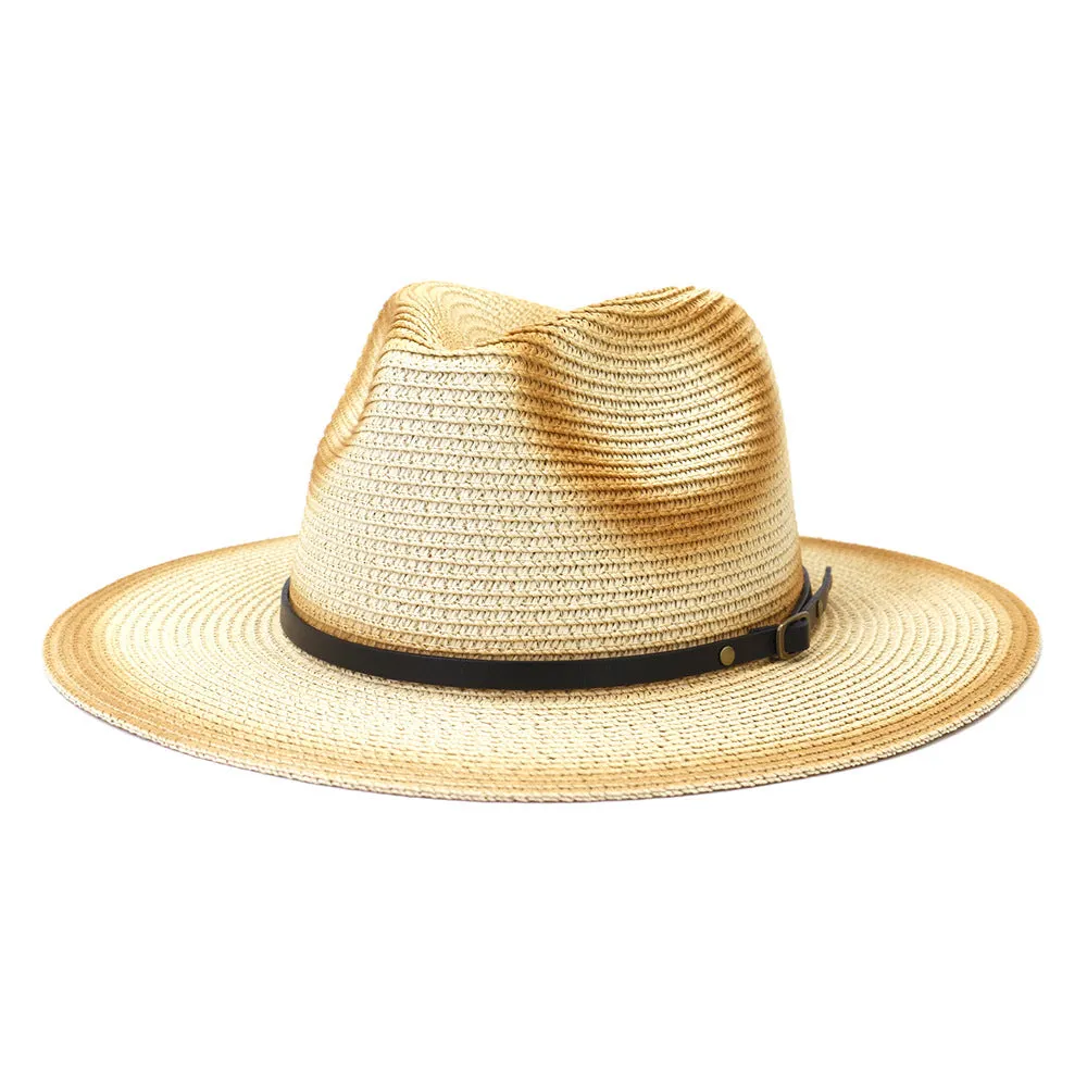 Straw Cowboy Hats Men 'S Ladies New Outdoor Seaside Sun Protection Sunshade