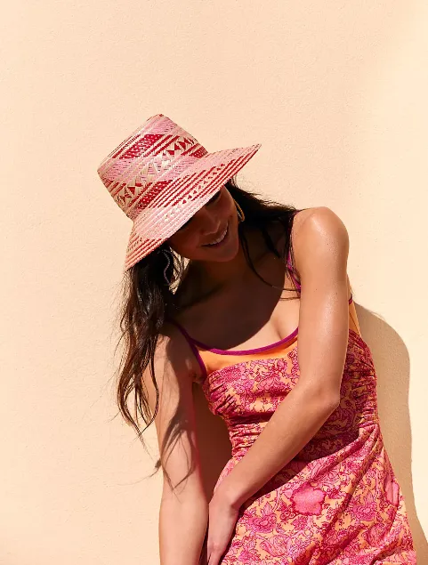 The Wayuu Straw Bucket Hat