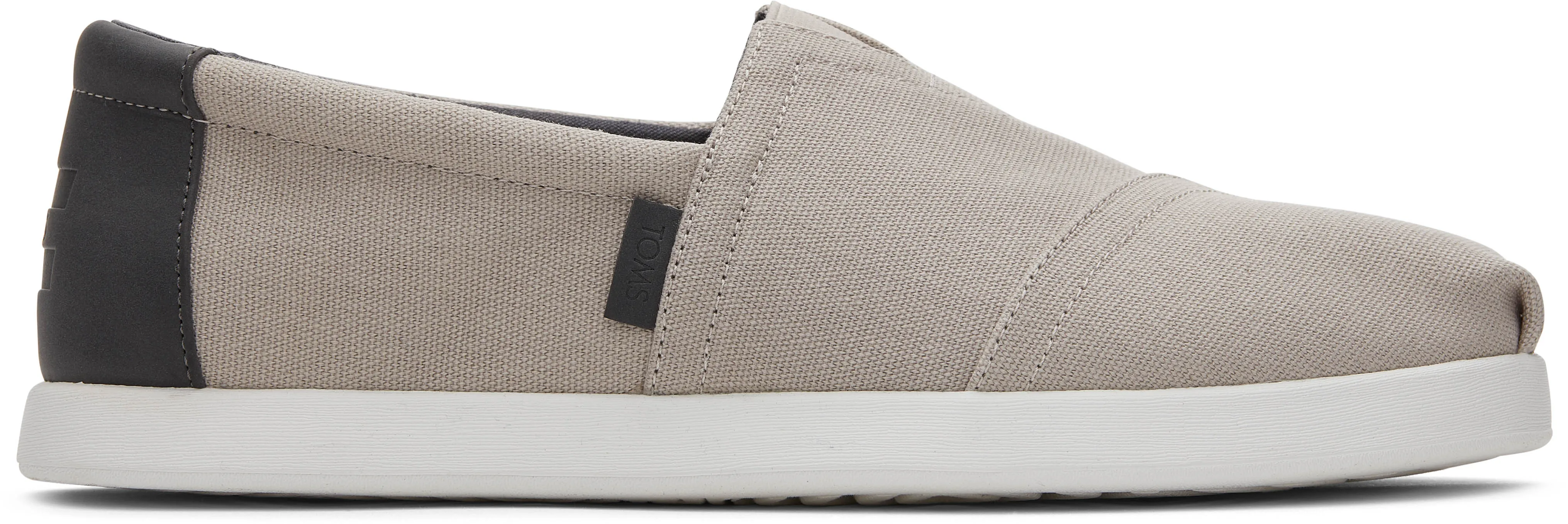 Toms Men Alp Fwd Grey Canvas Synthetic Trim