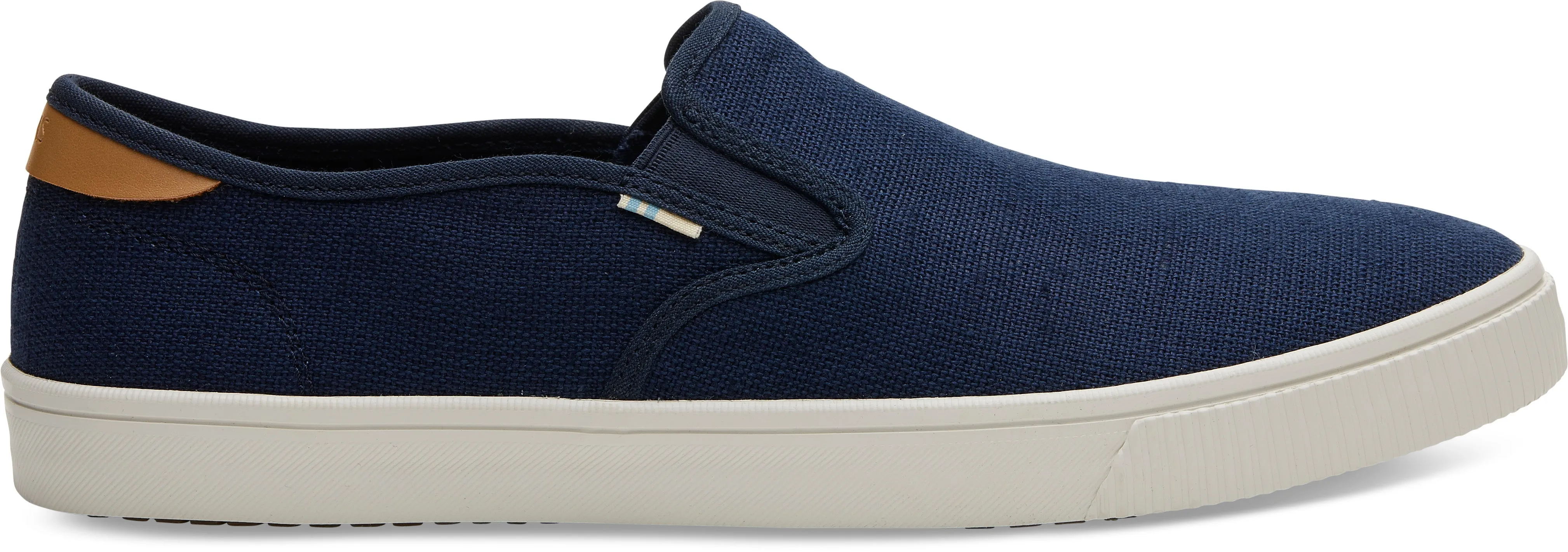 Toms Men Baja Navy Heritage Canvas