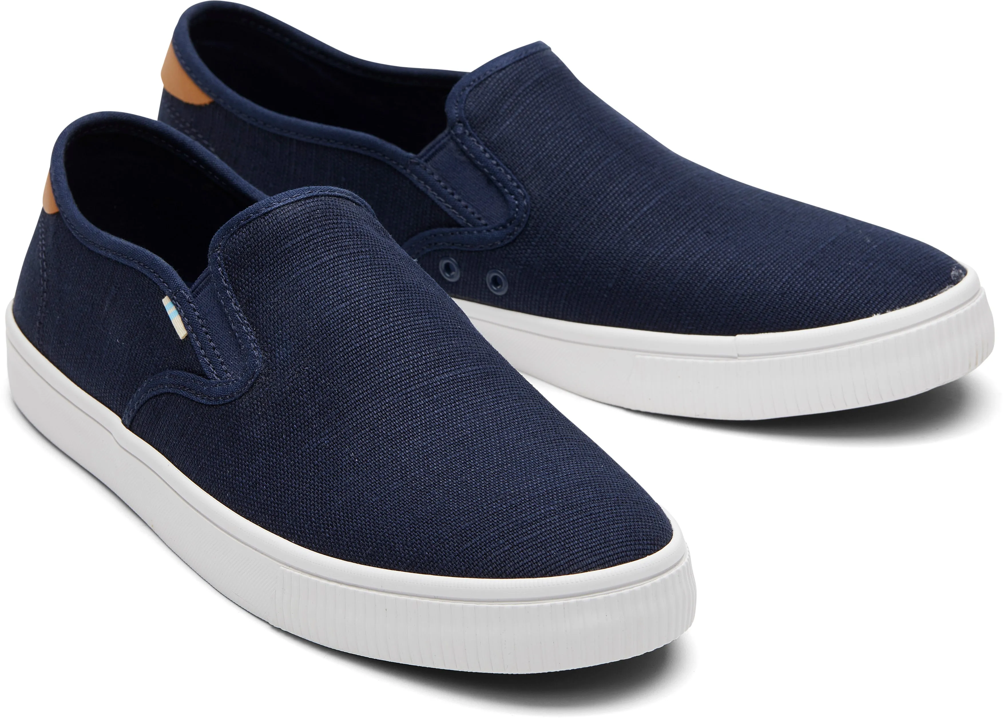 Toms Men Baja Navy Heritage Canvas