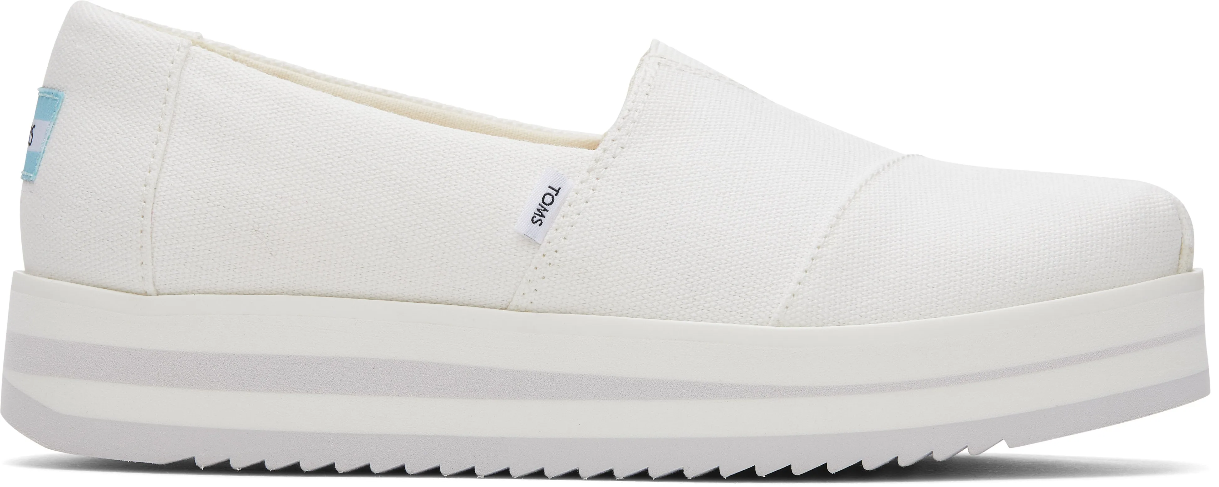 Toms Women Alp Midform White Canvas