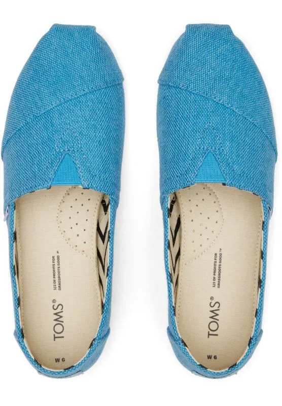 Toms Women Alpargata Island Blue Heritage