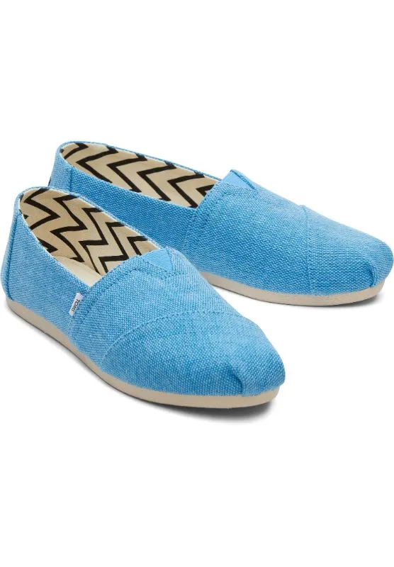 Toms Women Alpargata Island Blue Heritage