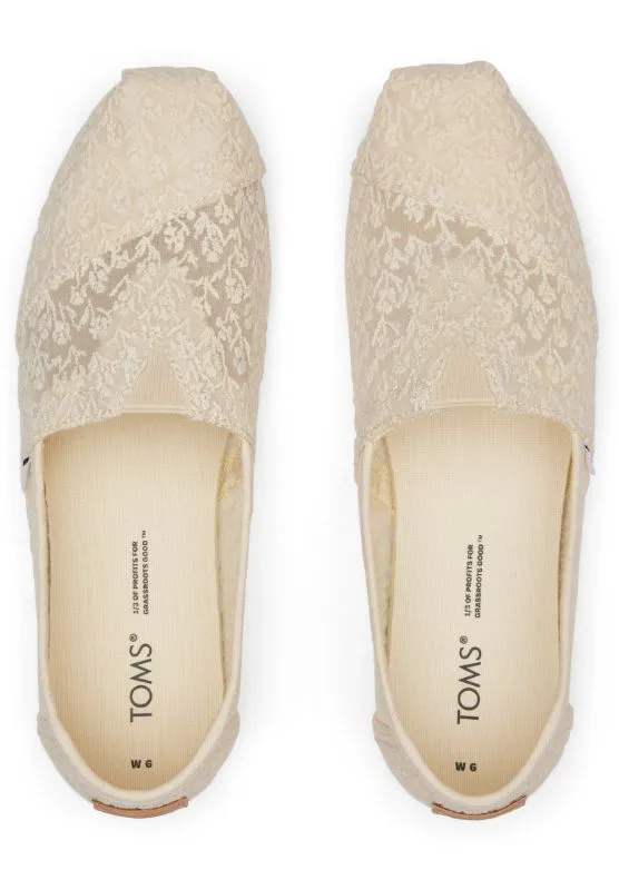 Toms Women Alpargata Natural Posy