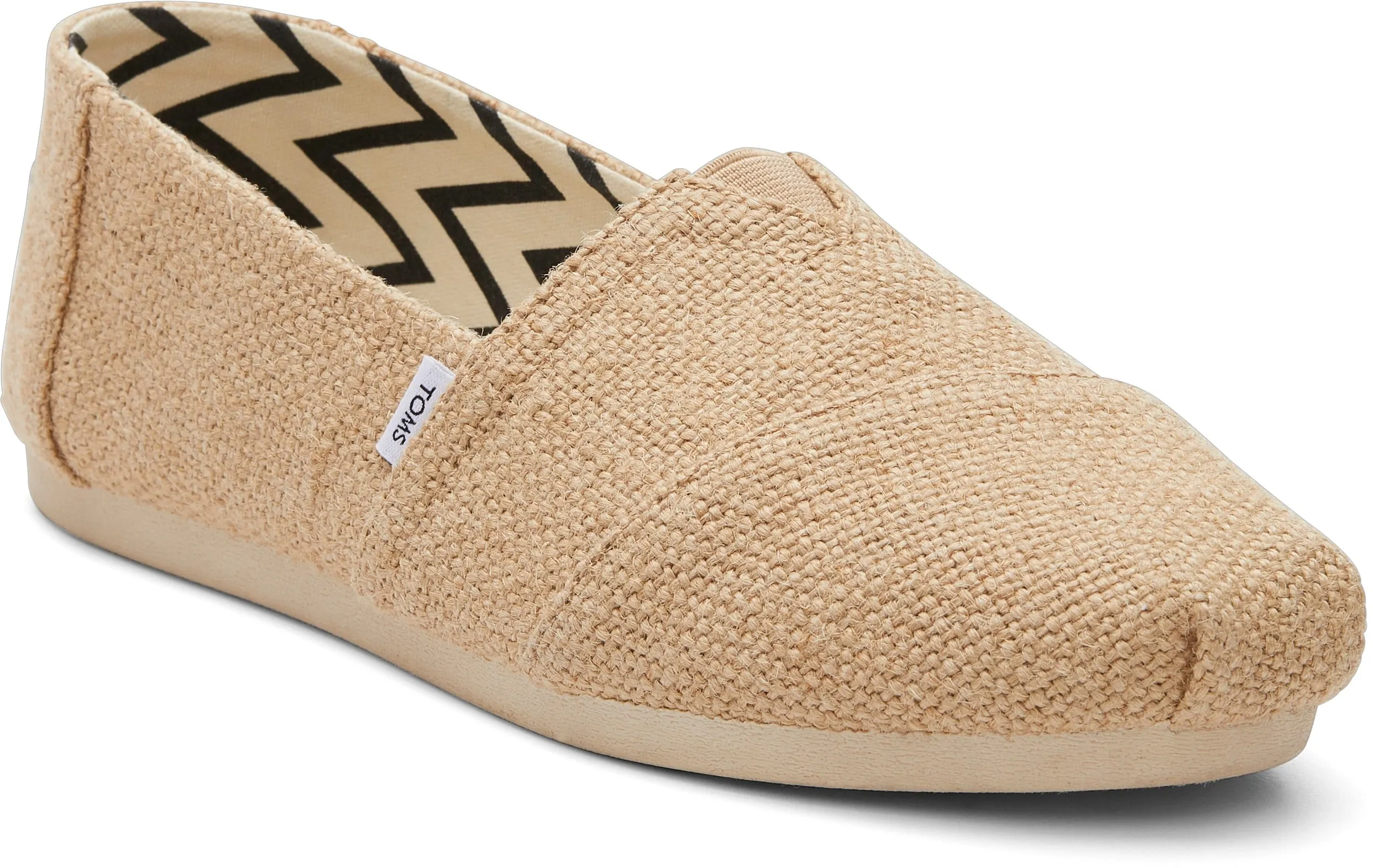 Toms Women Alpargata Natural Undyed Wide