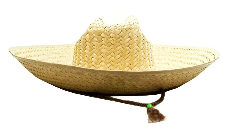 Wide Brim Mexican Style Straw Hats