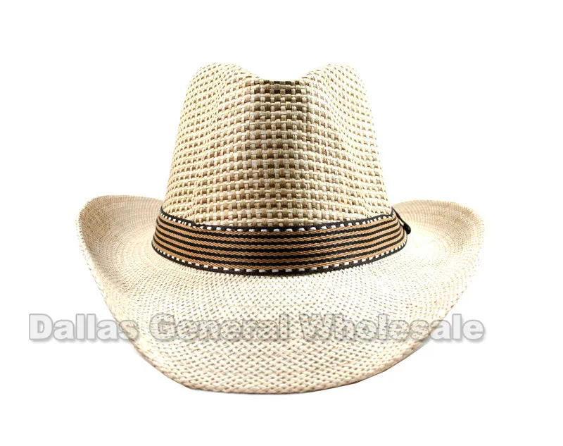 Wide Brim Straw Dress Hats Wholesale