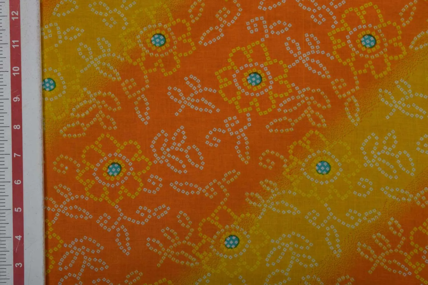 Yellow Cotton Cambric Fabric