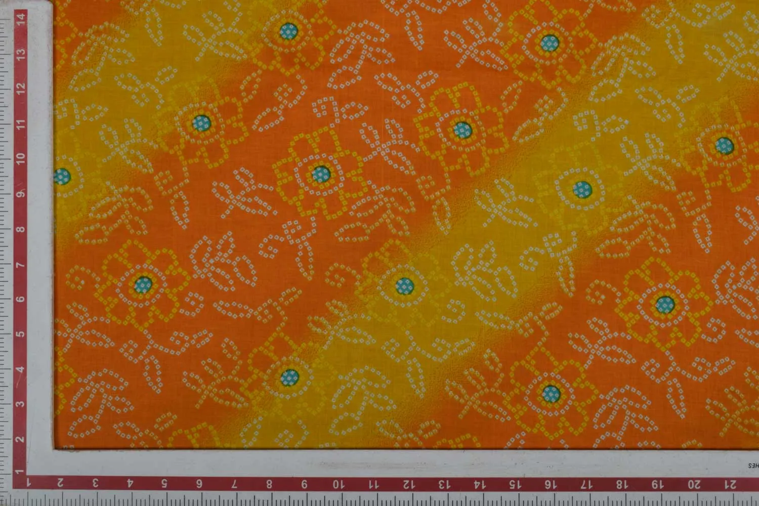 Yellow Cotton Cambric Fabric